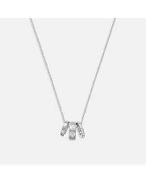 Kissing C Rondell Necklace