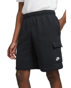 Nike Club cargoshort voor heren in zwart