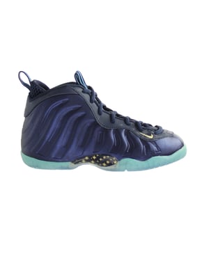 Nike Little Posite One Blauw Kinderschoenen