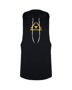Under Armour Project Rock Heren Zwart Mouwloos Hoodie