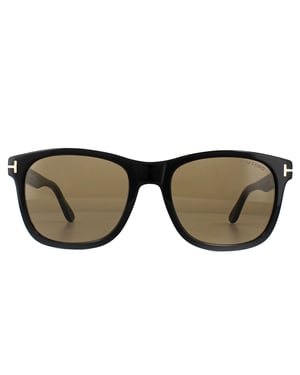 Tom Ford Zonnebril 0595 Eric 01J Glanzend Zwart Bruin