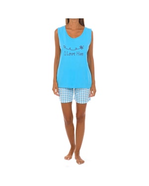 I Love Him mouwloze pyjama KL45201 vrouwen