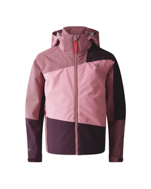 Regatta Childrens/Kids Explore II Waterproof Jacket (Deep Plum/Mauve)