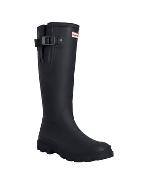Hunter Downpour Rubber Hunter Navy Wellington Laarzen