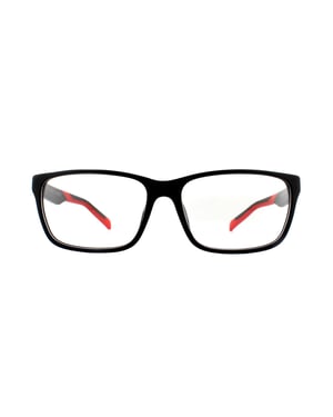 Tag Heuer Glasses Frames B-Urban TH0552 005 Black & Red