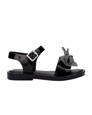 Possession Glitter Black Sandals