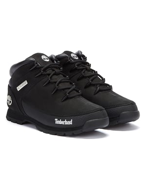 Timberland Mens Euro Sprint Black Boots