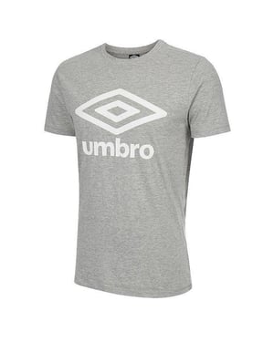 Umbro T-shirt med stor logotyp, grå, för herrar