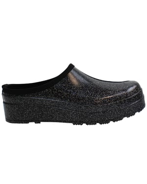 Hunter Play Starcloud Womens Black Clogs