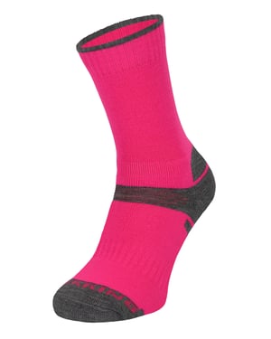 Kids Merino Wool Hiking Socks | Comodo | Anti Blister Socks - Pink