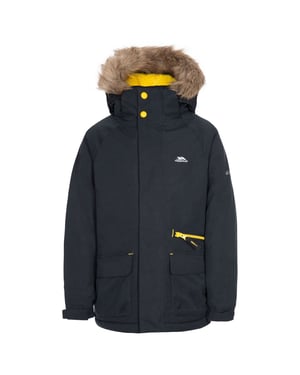 Trespass Kinderen/Kinderen opgetogen Parka (Zwart)
