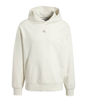CALVIN KLEIN JEANS hoodie ivoor