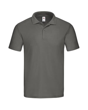 Fruit of the Loom Mens Original Pique Polo Shirt (Light Graphite)