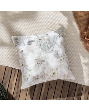 Evans Lichfield Canina Floral Outdoor Polyester Filled Cushion