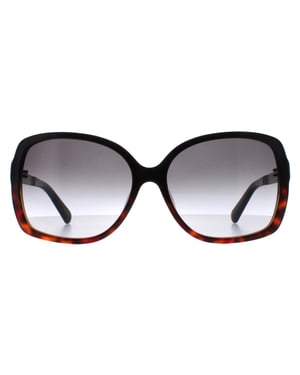 Kate Spade Buttefly Vrouw Zwart Tortoise Fade Grijs Gradiënt Darilynn/S