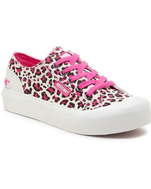 Rocket Dog Jazzin Plus Monroe Cotton Damskor Hot Pink Träningsskor