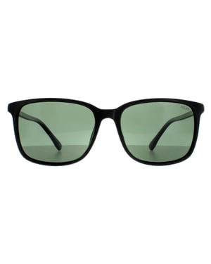 Atum Rectangle Mens Shiny Black G15 Green Quill