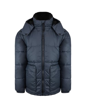 Hunter Intrepid Mens Navy Puffer Coat