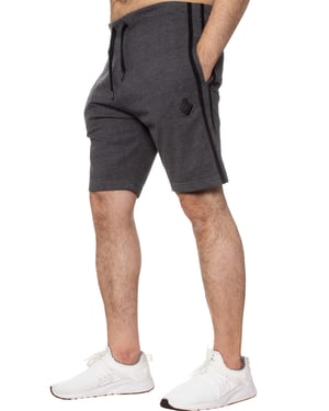 Enzo | Heren Loungeshort - Houtskool