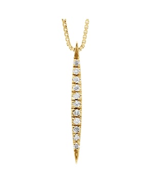 Ketting DROP 0060 Cts Diamond Yellow Gold