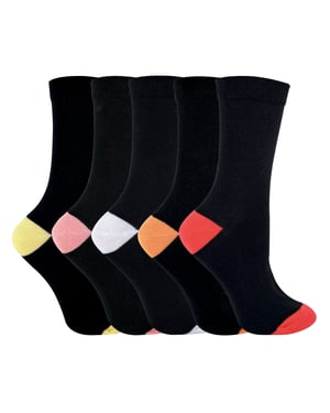 Sock Snob® - Womens soft top cotton rich socks in a multipack