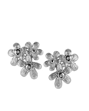 Orphelia Dames 925 Sterling Zilveren Oorbellen - Zilver ZO-6026