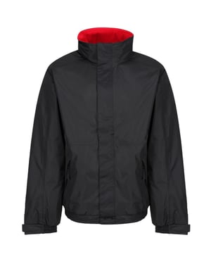 Regatta - Dover Waterdichte Winddichte Jas (Thermo-Guard Isolatie) (Zwart met Rood)