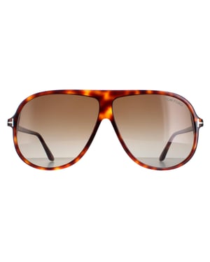 Tom Ford Spencer 02 FT0998 56P havana bruin gradiÃ«nt zonnebril