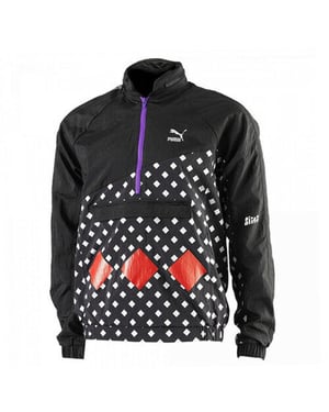 PumaXAlifeArc Savanah Diamond Print Herr Pull Over TrackTop Jacka 568202 01 A2D