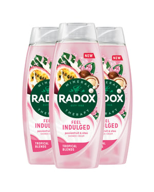 Mineral Therapy Feel Indulged 'Shower Cream' 450ml 3pk