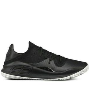 Under Armour Curry 4 Low Mens Svart Träningsskor
