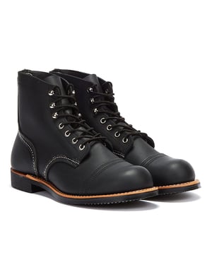 Red Wing Shoes Iron Ranger Harness Mens Black Boots