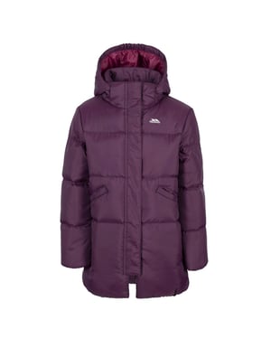 Trespass Flickor Ailie Casual Fodrad Jacka (Potent Lila)