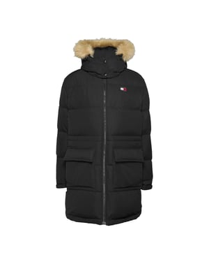 Tommy Hilfiger Midi alaska faux fur jacket