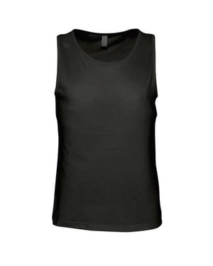 SOLS Heren Justin Mouwloze Tank / Vest Top (Diep zwart)