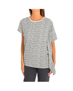 Kortärmad sport-T-shirt med rund hals för kvinnor Z1T00682