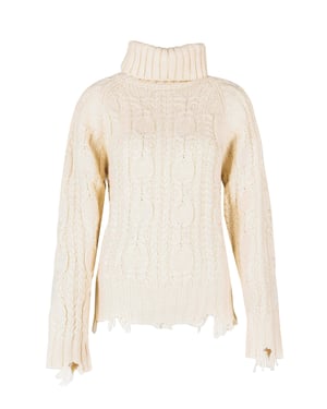 Silvian Heach Pullover Dam Off-White