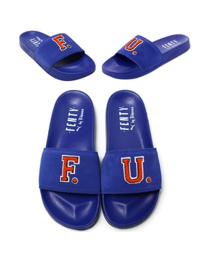 Puma x Fenty FU Blå Sliders - Dam