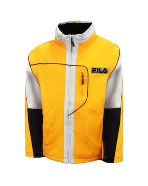 Fila Thermore Insulated Snöjacka för herrar, grå/gul