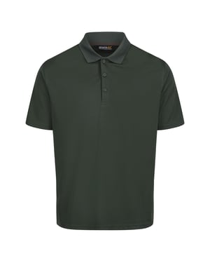 Regatta Mens Pro Moisture Wicking Polo Shirt (Dark Green)