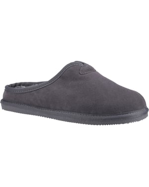 Hush Puppies Conrad Suede Men's Grey Slippers