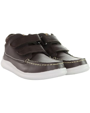 Clarks Crest Tuktu Kids Brown Shoes