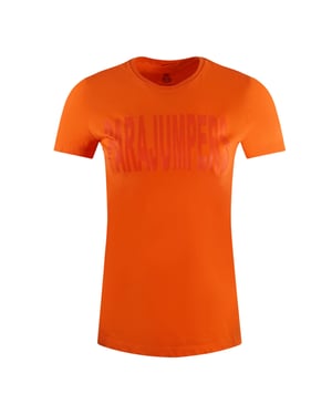 Parajumpers Fede Brand Logo Orange T-shirt