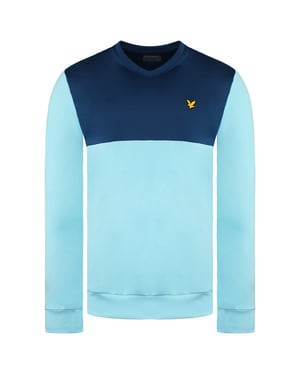 Lyle & Scott Golf Heren Blauwe Trui