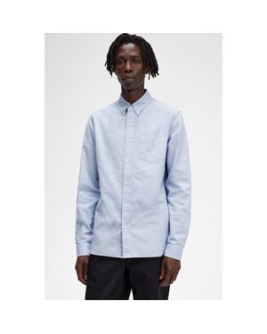 Fred Perry Mens Long Sleeve Oxford Shirt