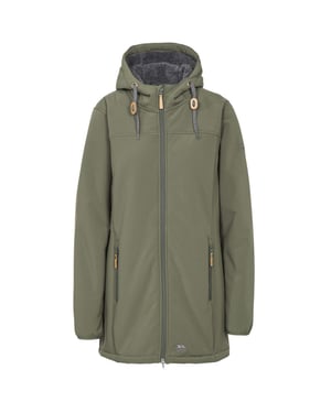 Trespass Womens/Ladies Kristen Längre Längd Hooded Vattentät Jacka