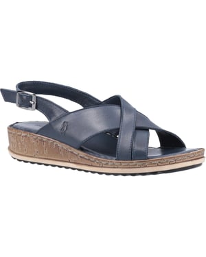 Hush Puppies Elena Cross Over Wedge Sandaal Dames