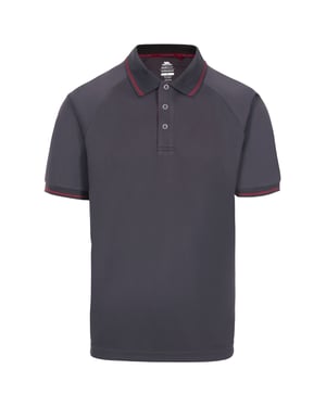Trespass Heren Bonnington Polo Top (Donkergrijs)