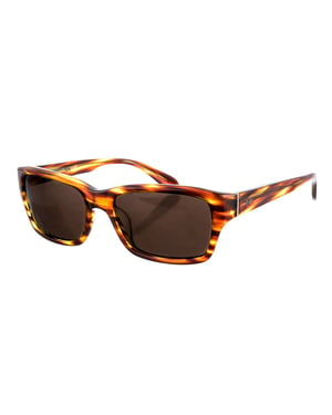 Rectangular shaped acetate sunglasses LM50604 men