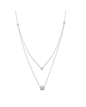 Orphelia Women's 925 Sterling Silver Necklace - Silver ZK-7492